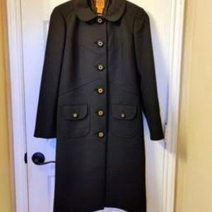 Tori Burch long Pea Coat in perfect condition.